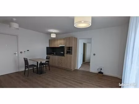 t2 neuf meublé 43 m² avec balcon bordeaux 33100