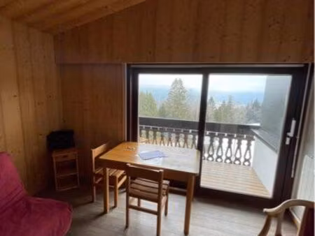 studio vue mont-blanc