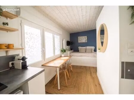 studio meublé 17 m² – trentemoult (rezé) – bail étudiant