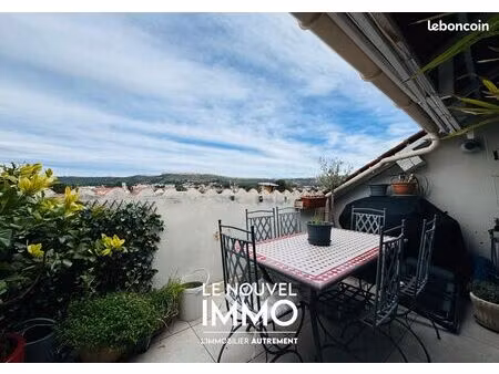 centre ville - appartement t3 - terrasse - parking