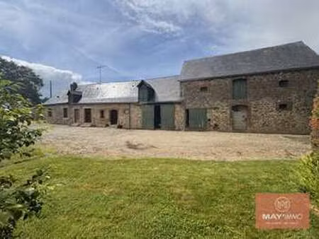 vente longère et corps de ferme à ahuillé (53940) : à vendre / 92m² ahuillé