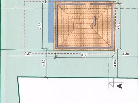 terrain 392 m² carry le rouet