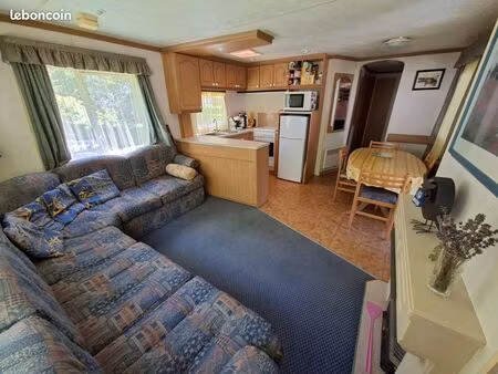 vente mobilhome sur terrain de camping