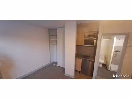 studio meublé 19m² sans parking