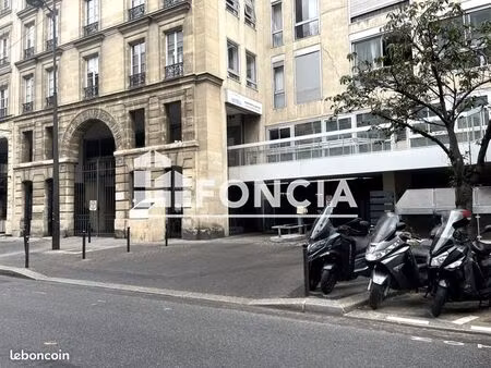 stationnement à vendre 24900 - paris 75010