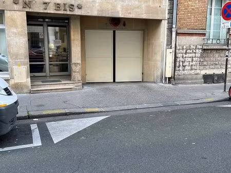location parking 7 rue georgette agutte 75018 paris
