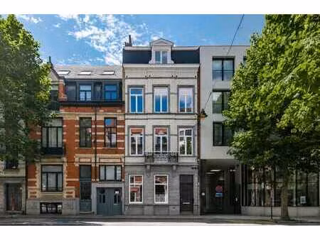immeuble de rapport en emplacement prime au cœur d'ixelles.