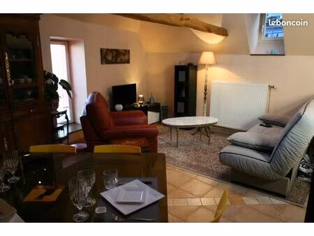 appt meublé 52m2 f2 ville haute chauff gaz