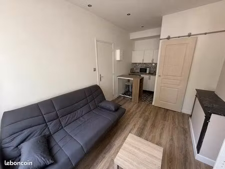 studio meublé idéal étudiant – 15 m² – toutes charges incluses