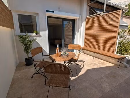 saint-raphaël les plaines – bastidon rénové avec terrasse  jardin et pièce indépendante