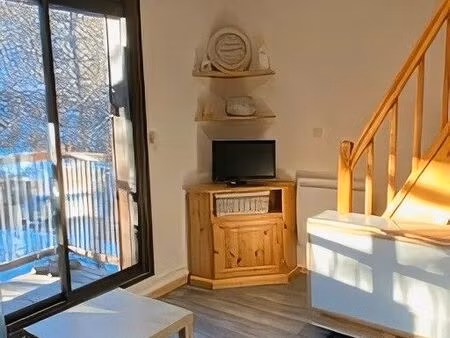 location duplex 27 m² – station du seignus d'allos – jusqu'à 4 personnes