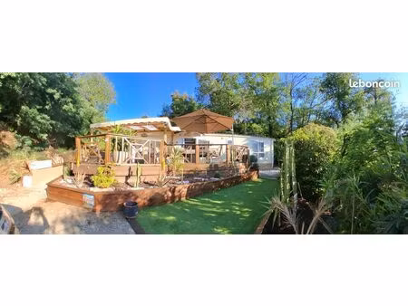 mobil home 45m² parc montana 83 gassin