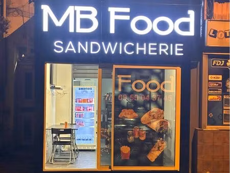 snack bail tout commerce