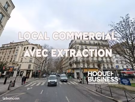 local commercial 31 m² paris