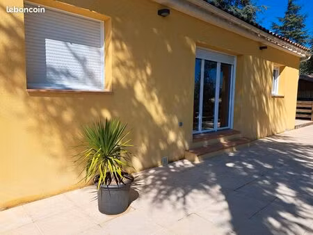 villa récente plain pieds