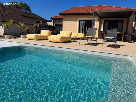maison t4 100m2 avec piscine et garage