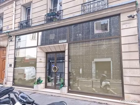 local commercial avec logement paris 19