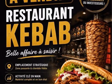 a vendre restaurant rapide