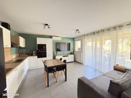 appartement t3 rez de jardin avec garage