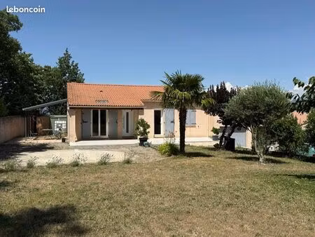 maison de plain-pied de 100m2 avec vue sur la barre des écrins – grand terrain + possibili