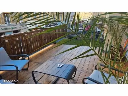 appartement avec terrasse centre ville