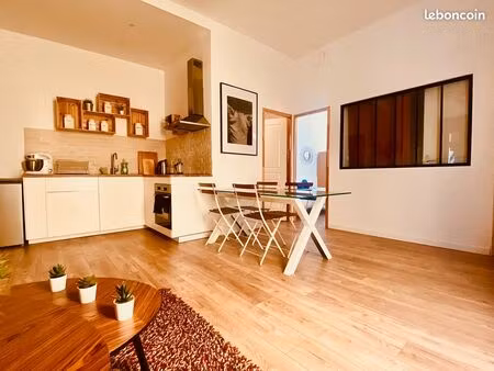 joli t3 rez de jardin quartier gare