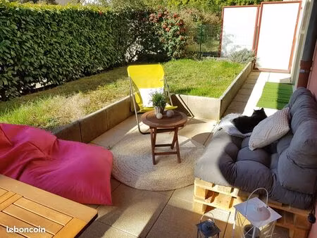 beau t3 en rez de jardin sur st péray