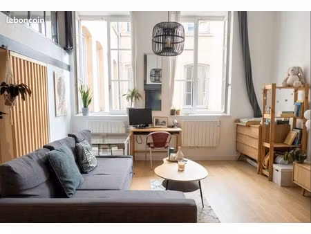 duplex t3 rénové lyon croix paquet au calme