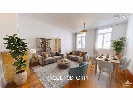appartement 3 pièces 63 m²