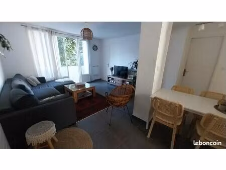 charmant t3 de 56 m² avec loggia et cave – résidence arborée