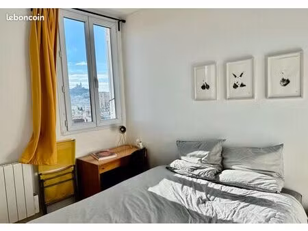 loue 2p balcon vue magnifique saint-charles
