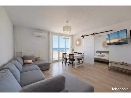 superbe t4 de 78 m² – vue mer  grand balcon  parking privatif