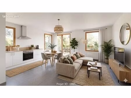 appartement 3 pièces 65 m²