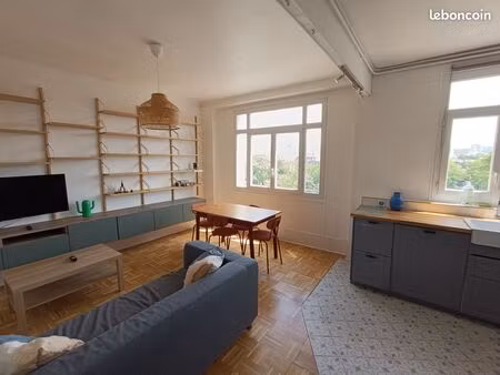appartement 3 pièces nanterre ville vue sur la défense