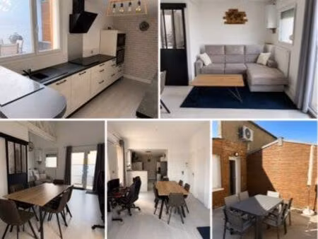appartement proche hôpital 50m2 rénové