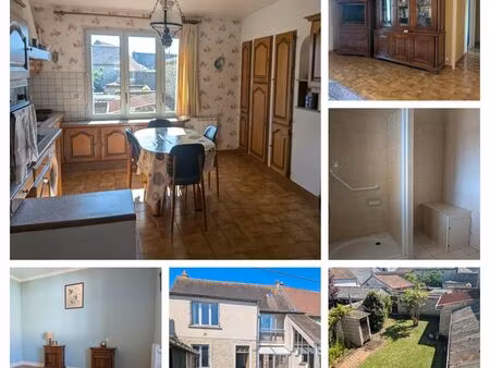 maison de ville avec jardin + dépendances – fort potentiel – centre pussay