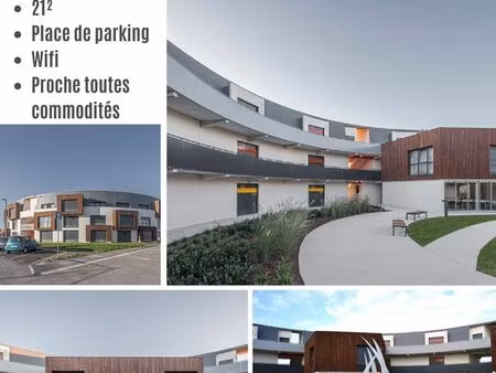 studio neuf dans résidence étudiante