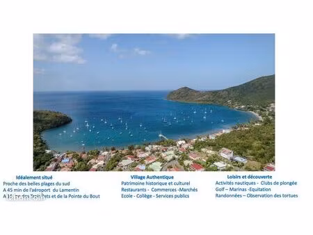 a sauisir terrains à bâtir – grande anse – anses d'arlet