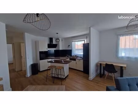 appartement meublé - t2 - 59m²
