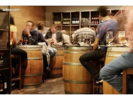 fonds de commerce bar  caviste 68 m²