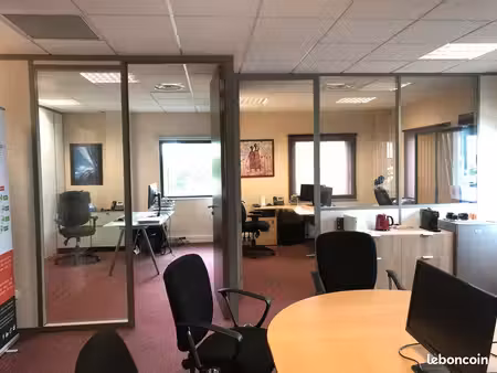 bureaux climatisés 58m² – parc de sermenaz (rillieux) – idéal pme / prêt à l'emploi