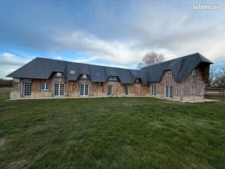 propriété normande de caractère – 212 m² hab avec travaux de finition