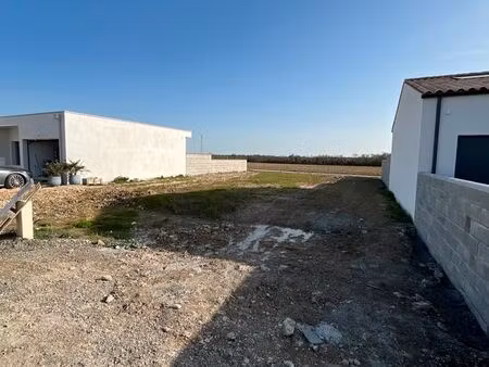 vente de terrain la jarne 17220