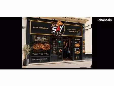 fond de commerce pizzeria 100m des rives de l’orne