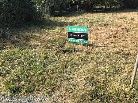 terrain 2173 m² ussac