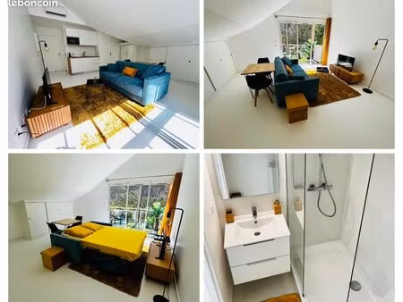 appartement meublé à l’année – parking privé – st-gilles-les-bains
