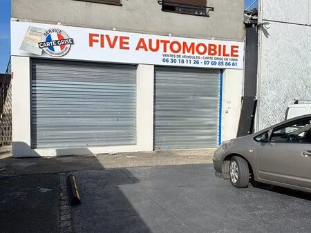 vente vente de fonds de commerce  carte grise bien située axe principale  sortie d’autorou
