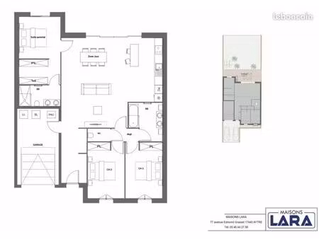 maison 4 pièces 98 m²