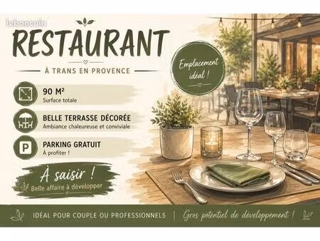 fond de commerce restaurant