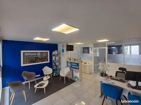 local commercial 80 m² – axe très passant caen – 1200 /mois cc